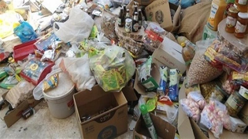 ضبط 626 كيلو مواد