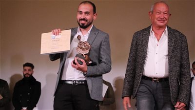إعلان جائزة أحمد فؤاد نجم لشعر العامية بحضور ساويرس.. رامي وفا ورشا الفوال أبرز الفائزين | صور