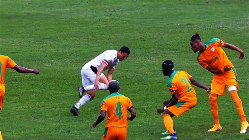 منتخب مصر أمام كوت