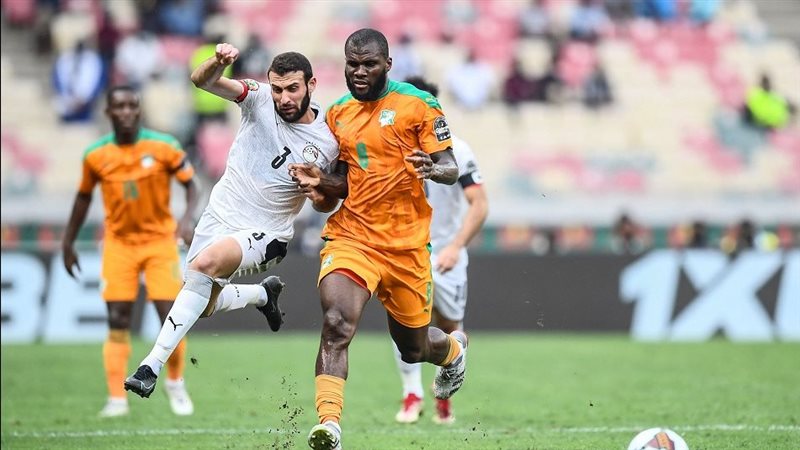 منتخب مصر أمام كوت
