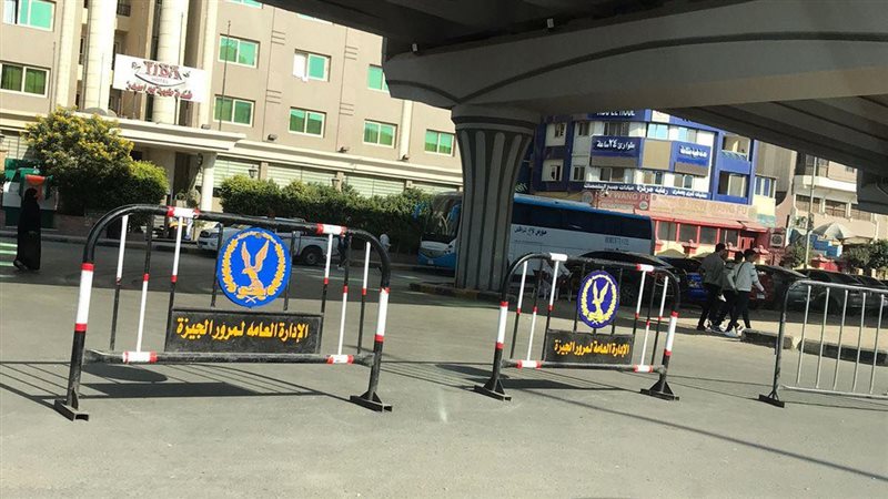 غلق شارع الهرم