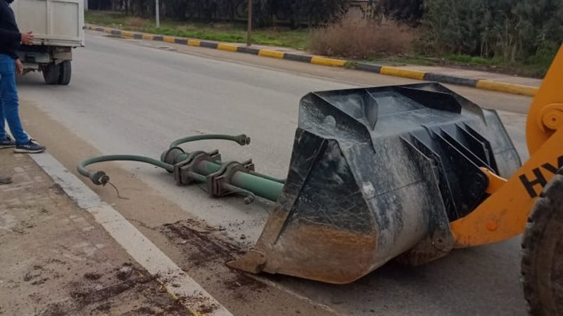 خسائر العاصفه هبه