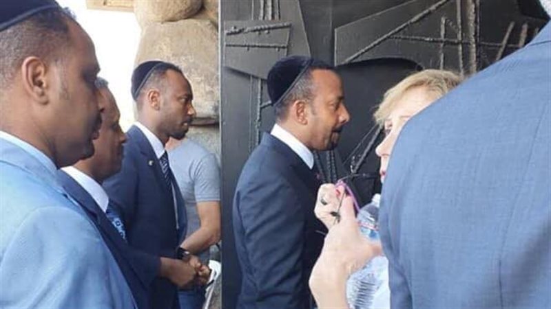 آبى أحمد فى زيارة