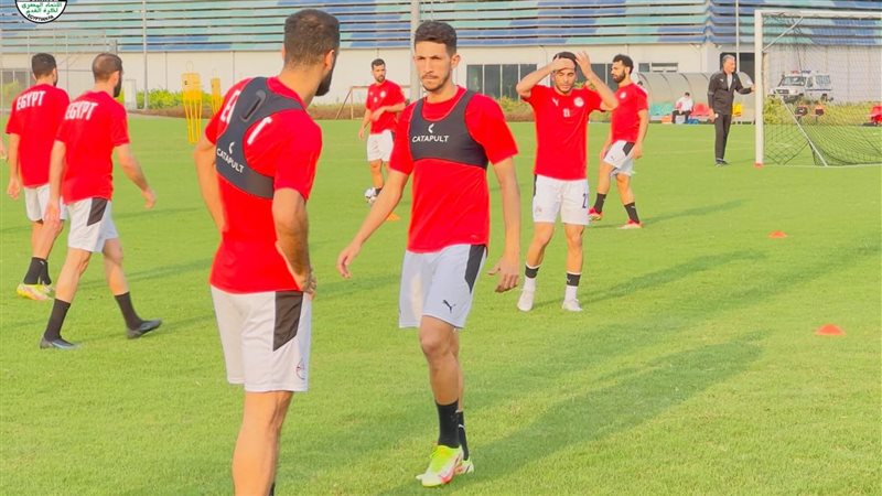 جانب من تدريبات منتخب