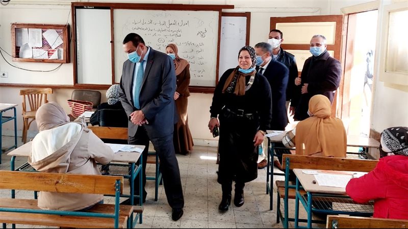 محافظ البحيرة يتفقد