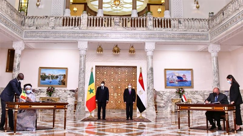 الرئيس السيسي ونظيره