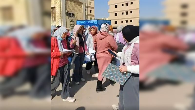 طالبات الشهادة الاعدادية