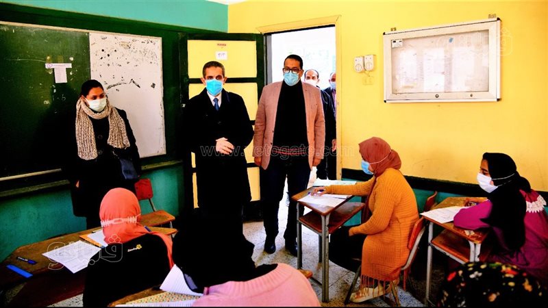 محافظ الغربية يتفقد