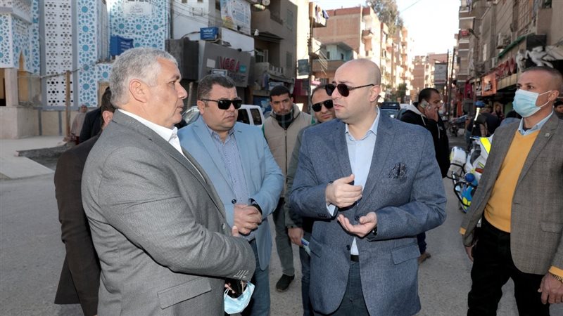محافظ بني سويف يتفقد