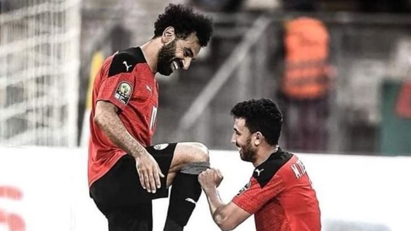 احتفال صلاح وتريزيجيه