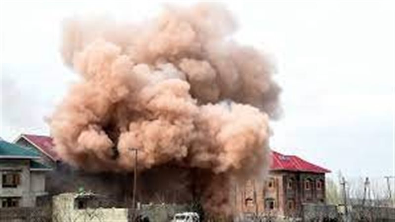 انفجار قنبلة 