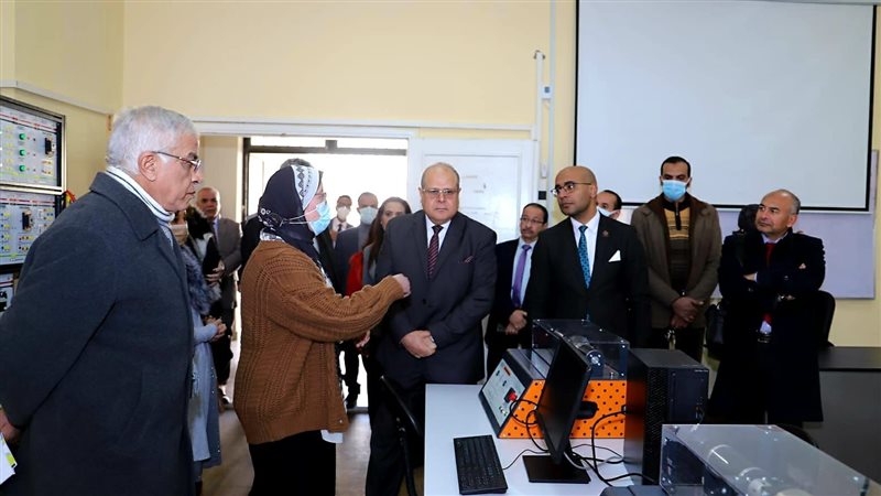 جانب من الزيارة 