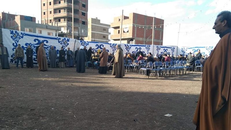 القليوبية توافد أهالي