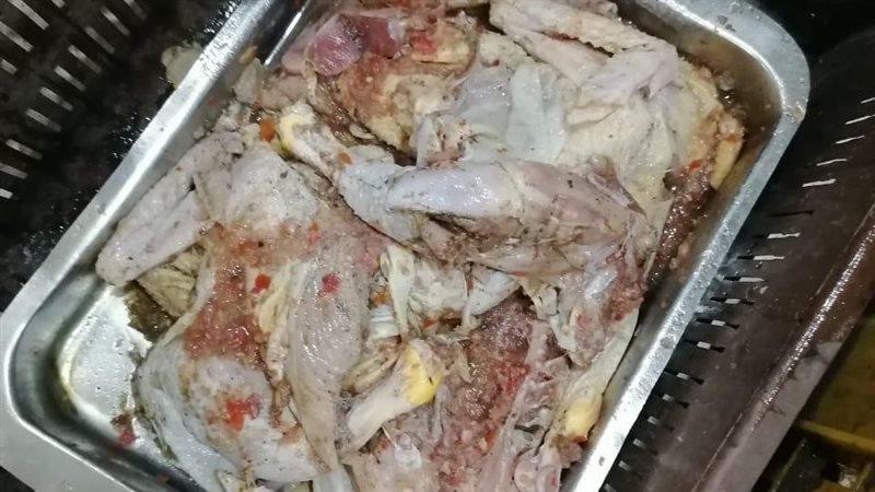  ضبط دواجن فاسدة