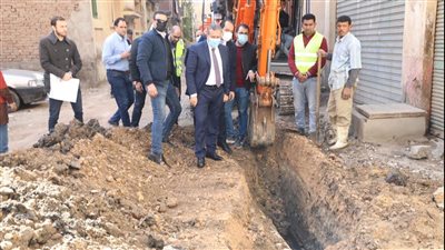 محافظ المنوفية يتفقد أعمال المرحلة الثانية لتطوير المناطق غير المخططة