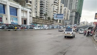 هطول أمطار غزيرة على الإسكندرية| صور