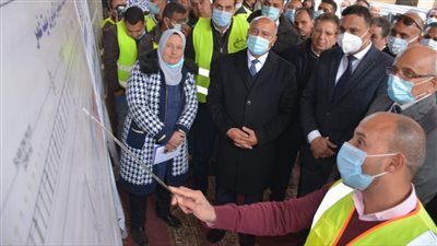 وزير النقل يتابع أعمال إنشاء محور من بنها حتى دمياط
