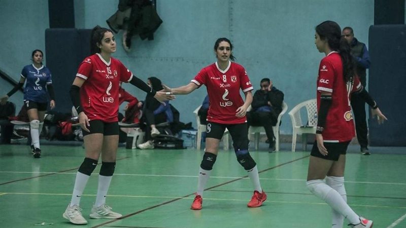 سيدات طائرة الأهلي