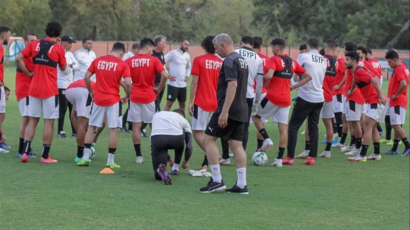 مران منتخب مصر في