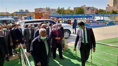 وزيرة التضامن تتفقد مركز حسن حلمي لذوي الهمم في الوادي الجديد| صور