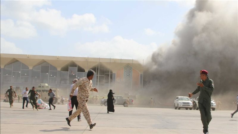 حادث سابق في مطار