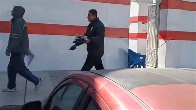 أمن الزمالك يمزق