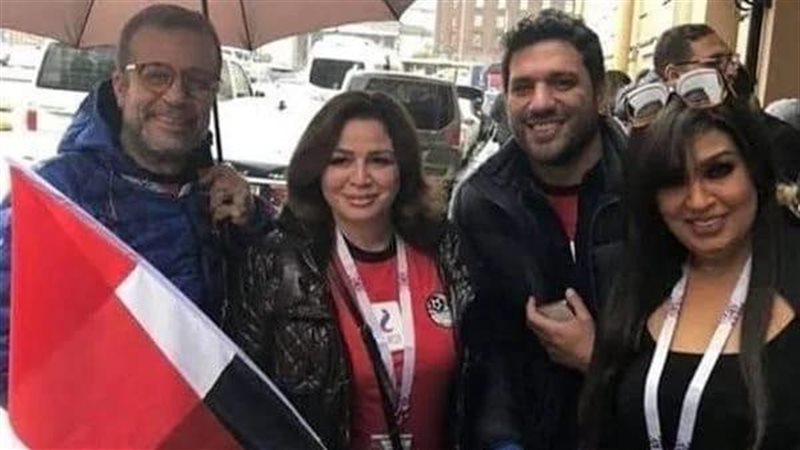 صورة لبعض الفنانين