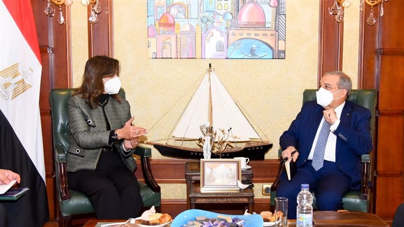 وزيرا الإنتاج الحربي