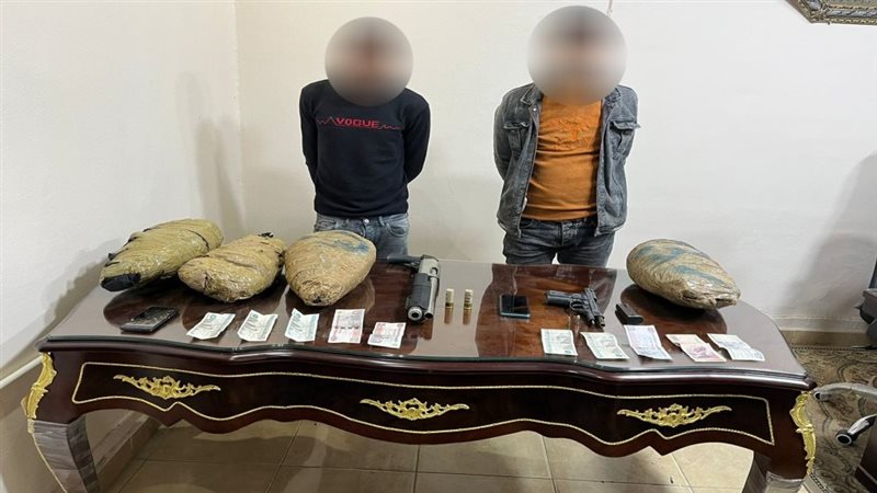 المتهمين _ المضبوطات