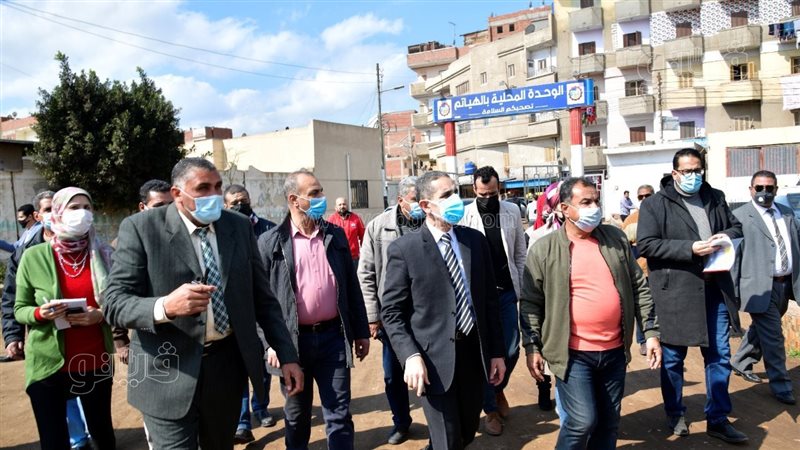 محافظ الغربية وجولته