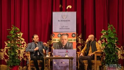 تكريم خالد حماد في مهرجان الإسكندرية للفيلم القصير