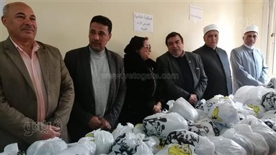 افتتاح معرض للملابس المدعمة بقرى حياة كريمة ببني سويف