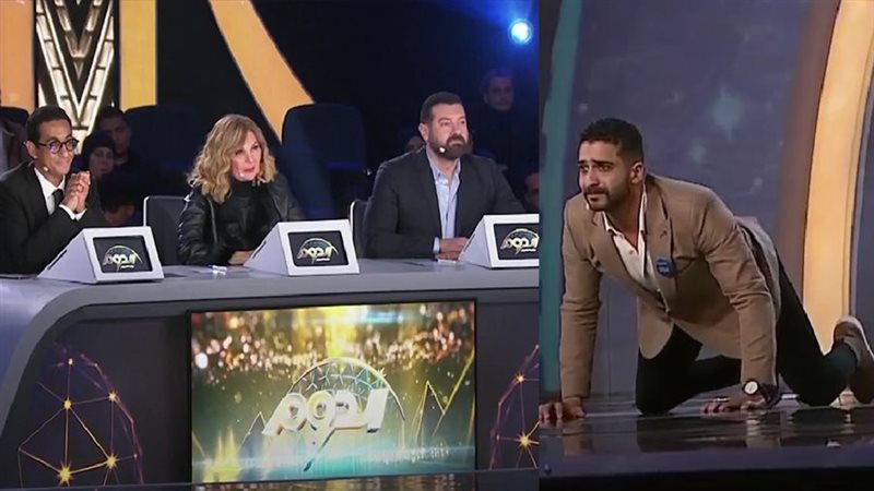 سجدة شكر لمتسابق