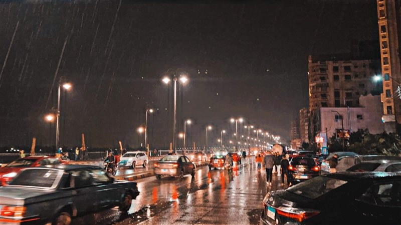 أمطار رعدية ببني