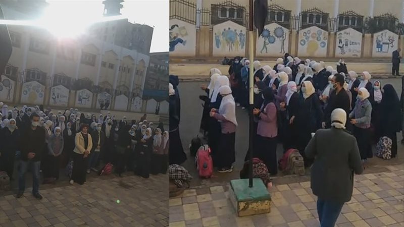 انتظام توافد الطلاب