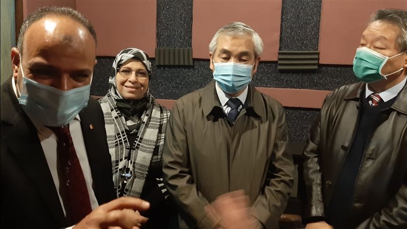 جانب من الزيارة