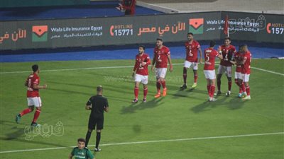 ميكيسوني يحرز الهدف الأول للأهلي في مرمى المقاصة | صور