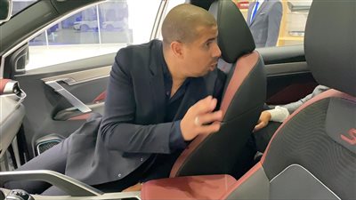 محمد زيدان في أول معرض متكامل لسيارات جيلي | صور
