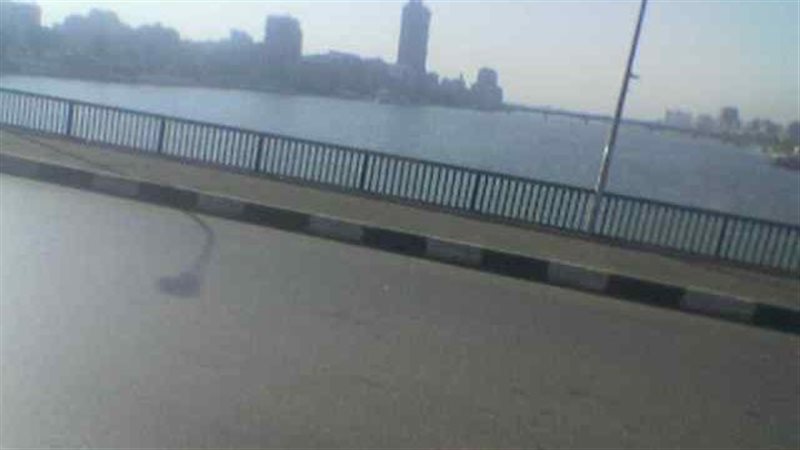 كوبرى الجامعة بنهر