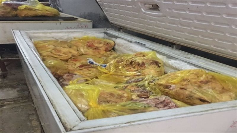 لحوم فاسدة