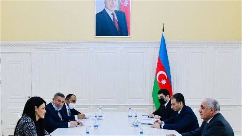  المشاط تبحث التعاون