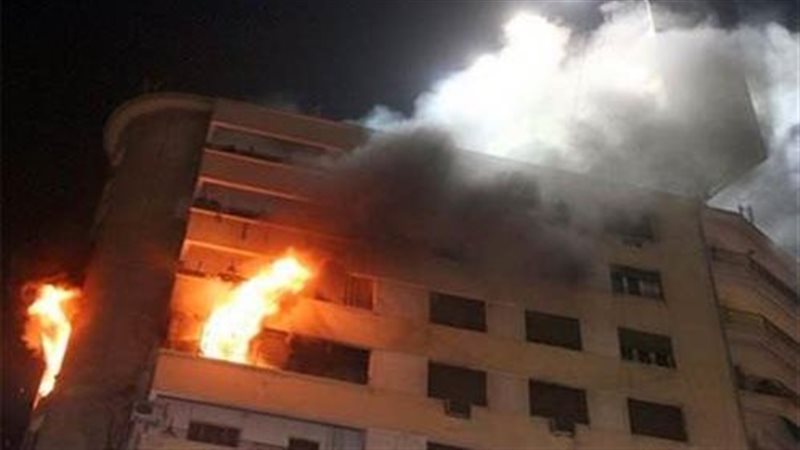 حريق شقة - صورة أرشيفية