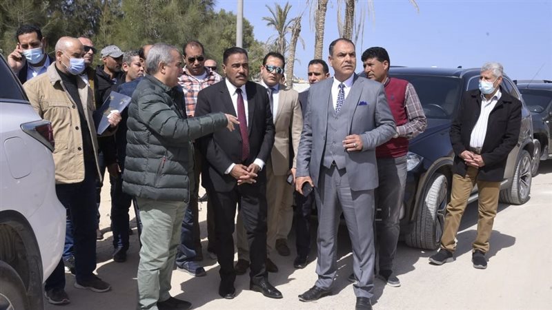 محافظ مطروح يتفقد