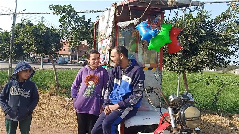 بائعة الفيشار بالجمالية