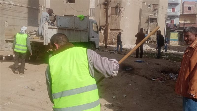 حملة نظافة بأسيوط