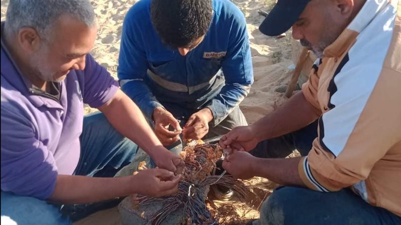 تعطل الخطوط الأرضية