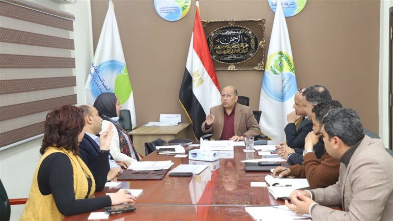 مياه أسيوط تبحث تسكين