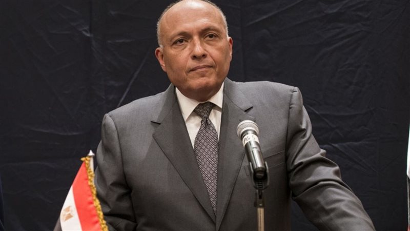 وزير الخارجية سامح