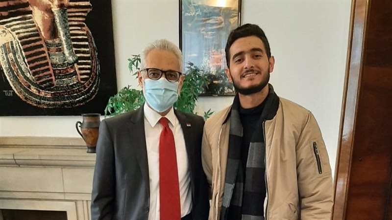 الطالب محمد رمضان