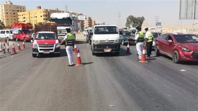 حملات مرورية بمحاور القاهرة والجيزة لرصد مخالفى قواعد المرور بأول أيام عيد الفطر